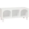 Image de Meuble bas 3 niches Tara blanc