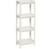 Image de Etagère 4 niveaux plastique blanc