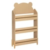 Image de Bibliothèque enfant 3 niveaux Ourson MDF beige