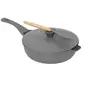 Image de - Sauteuse avec Panier Vapeur "Tous feux" 28cm Gris