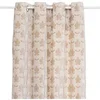 Image de Créateur d'intérieur - Rideau Jacquard en Velours "Luna" 140x260cm Beige Lin