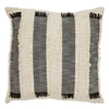 Image de Créateur d'intérieur - Coussin Déco à Franges "Malakite" 50x50cm Noir & Blanc