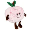 Image de - Peluche Enfant Pêche "Peachy" 20cm Rose