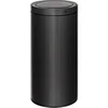 Image de - Poubelle de Cuisine Automatique en Métal "Delta" 40L Noir