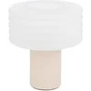 Image de Créateur d'intérieur - Lampe à Poser en Verre "Asti" 36cm Beige
