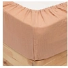 Image de Créateur d'intérieur - Drap Housse en Gaze de Coton "Flora" 140x190cm Rose