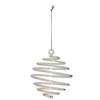 Image de Créateur d'intérieur - Boule de Noël en Verre "Spirale" 8cm Transparent