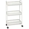 Image de - Desserte de Cuisine 3 Niveaux "Mayaj" 79cm Beige