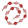 Image de Créateur d'intérieur - Guirlande de Noël "Boules" 185cm Rouge & Blanc