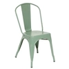 Image de Chaise métal vintage Niko vert olive