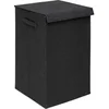 Image de - Panier à Linge Avec Séparateur "Colors" 74L Noir Khol