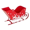 Image de Créateur d'intérieur - Décoration de Noël "Traineau" 35cm Rouge
