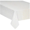 Image de Féérie Lights & Christmas - Nappe design étoiles de Noël - L. 360 x l. 140 cm - Blanc et or - La maison des couleurs
