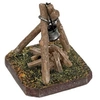 Image de Fééric Lights and Christmas - Accessoire Crèche de Noël "Coin du Feu" 10cm Marron