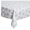 Image de Féérie Lights & Christmas - Nappe flocons de Noël Fantasy - L. 240 x l. 140 cm - Blanc - Fantasy