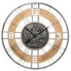 Image de Horloge D90 rouages métal et sapin Lana
