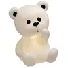 Image de Veilleuse enfant à poser "ourson" 30cm blanc