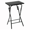 Image de - Table d'Appoint Pliante Design "Paola" 64cm Noir