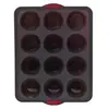 Image de - Moule 12 Muffins Silicone "Silitop" 40cm Gris