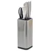 Image de - Bloc 5 Couteaux & Ciseaux "Inox" 36cm Argent