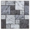 Image de Atmosphera - 2 Stickers carrelage Mur - Noir
