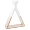 Image de Etagère murale tipi enfant blanc