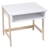 Image de Bureau enfant blanc pieds bois