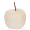 Image de Créateur d'intérieur - Pomme en Céramique Effet "Bois" 9cm Beige
