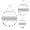 Image de Créateur d'intérieur - Lot de 3 Miroirs Métal Ronds 29cm Or