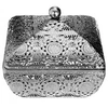 Image de Créateur d'intérieur - Boîte Métal Déco Ajourée 12cm Argent