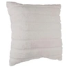 Image de Atmosphera Créateur d'intérieur - Coussin Imitation Fourrure "Manoir" 45x45cm Blanc