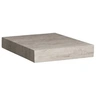 Image de - Etagère Murale Carré "Fixy" 24cm Chêne Gris