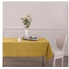 Image de Atmosphera Créateur d'intérieur - Nappe Rectangulaire Chambray 140x240cm Ocre