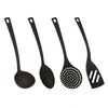 Image de - Lot de 4 Ustensiles de Cuisine "Nylon" 31cm Noir