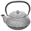Image de - Théière en fonte vintage Folk - 1000 ml - Blanc - Folk