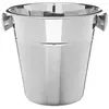 Image de - Seau à Champagne Double Finition 22cm Argent
