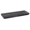 Image de plat rectangle métal fond amovible 35x11cm - 146646