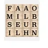 Image de Sticker en relief - 16 lettres