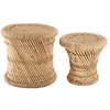 Image de Set de 2 tables d'appoint en corde naturel
