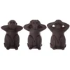 Image de Atmosphera Statue Monkey 3 Unités One Size