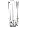 Image de - Porte 24 Capsules Rotatif "Coffee" 31cm Argent