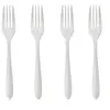 Image de - Lot de 4 Fourchettes Inox Nevis 19cm Argent