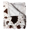 Image de Créateur d'intérieur - Plaid Déco "Vache" 130x160cm Naturel