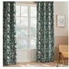 Image de Rideau jacquard Bejuco 140x260 vert/gris - Gris clair