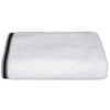 Image de - Drap de bain Joia avec liseré 150x100 cm - Blanc et Noir - Joia