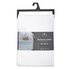 Image de - Housse de couette 2 places en coton 240x220cm fermeture boutons - Blanc - CARINA