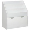 Image de Bibliothèque blanche avec bac à roulettes