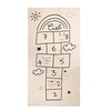 Image de Tapis marelle beige 80x150 cm