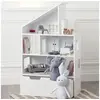 Image de Bibliothèque maison + coffre à roulettes