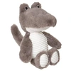 Image de - Peluche Enfant Déco Croco 30cm Gris